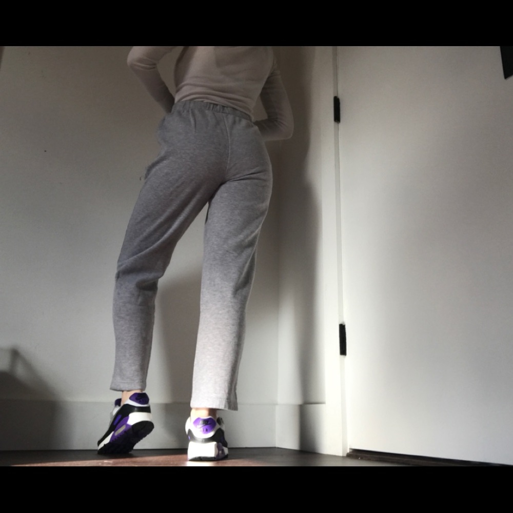 Blair Classic Gray Sweatpants Mom Style